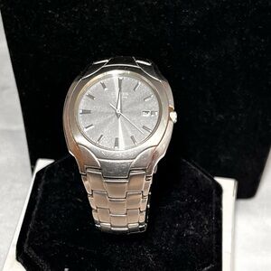 Citizen Eco Drive silver color